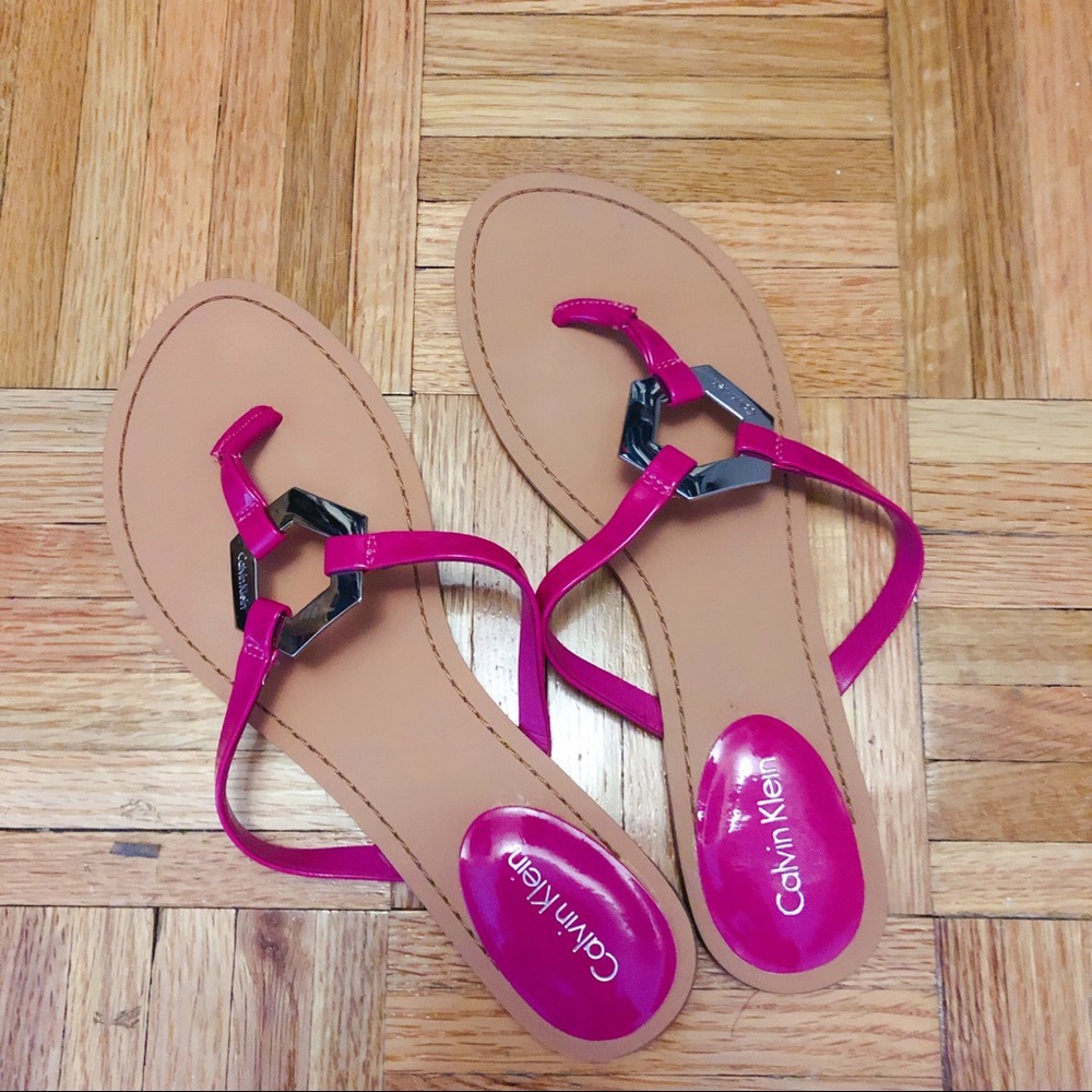 Calvin Klein slide sandals